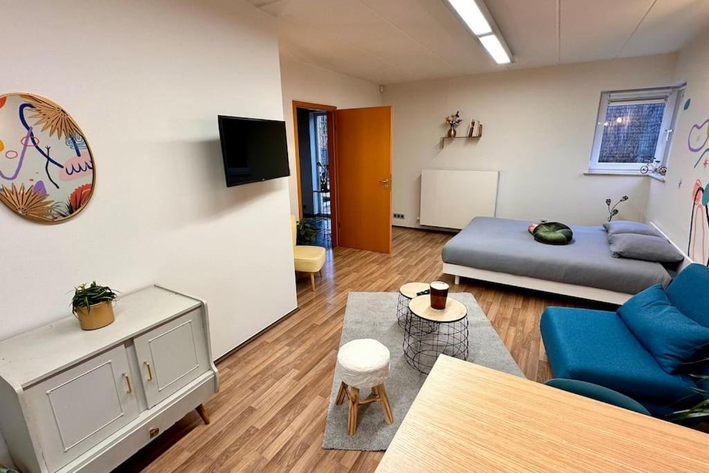 La Fresque D'Heloise - Appartement 1 Chambre 2 Lits Doubles Péruwelz Exterior foto